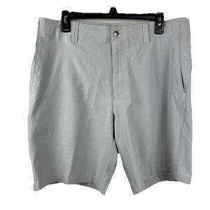 Callaway Mens Golf Shorts Size 36 Pearl Grey Performance Stretch Opti-Dri Fabric